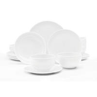 KOMBISERVICE Weiß Hochglanz Amina 16-teilig 4 Personen  - Weiß Hochglanz, KONVENTIONELL, Keramik (7,968cm) - Seltmann Weiden