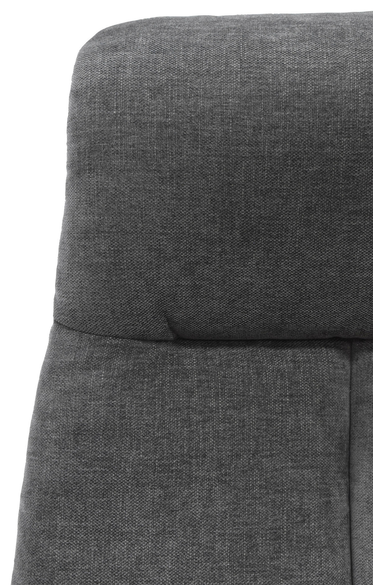 RELAXSESSELSET RELAVO Webstoff Hocker    - Schwarz/Grau, Design, Textil/Metall (72/109/86/111/81cm) - Livetastic