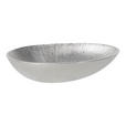 DEKOSCHALE - Silberfarben, Design, Metall (23/18/5cm) - Ambia Home
