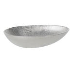 DEKOSCHALE - Silberfarben, Design, Metall (23/18/5cm) - Ambia Home