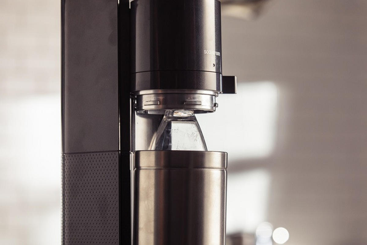 WASSERSPRUDLER DUO INKL. METALLFLASCHE  - Anthrazit, Basics, Glas/Kunststoff (15.8/44/31cm) - SodaStream