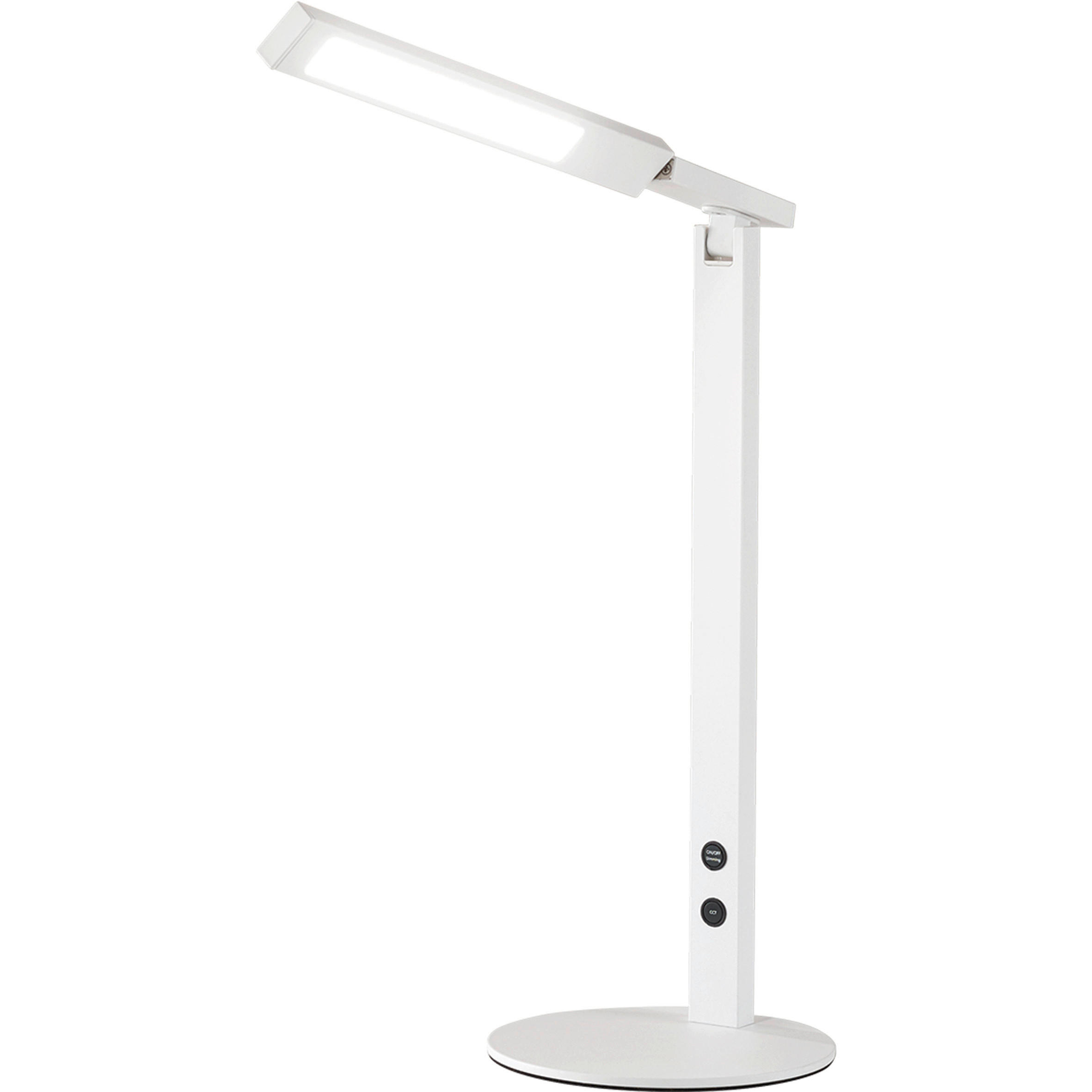 SCHREIBTISCHLEUCHTE 38/69 cm  - Weiß, Basics, Metall (38/69cm) - Fabas Luce