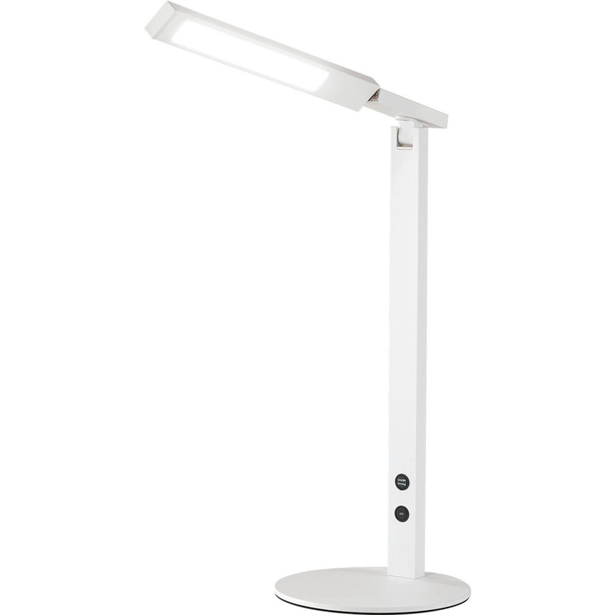 SCHREIBTISCHLEUCHTE 38/69 cm  - Weiß, Basics, Metall (38/69cm) - Fabas Luce