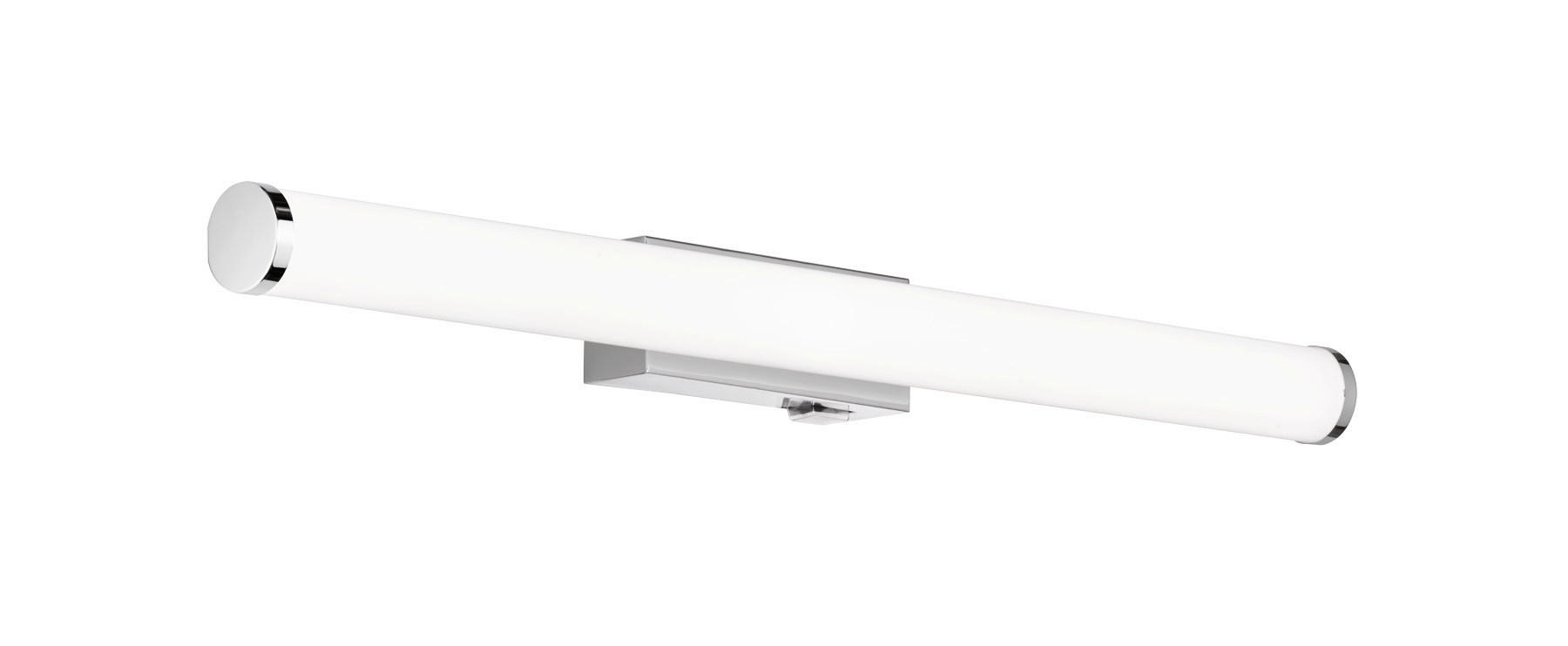 BADEZIMMER-WANDLEUCHTE - Chromfarben/Weiss, Basics, Kunststoff/Metall (60/60/5,5cm) - Trio Leuchten