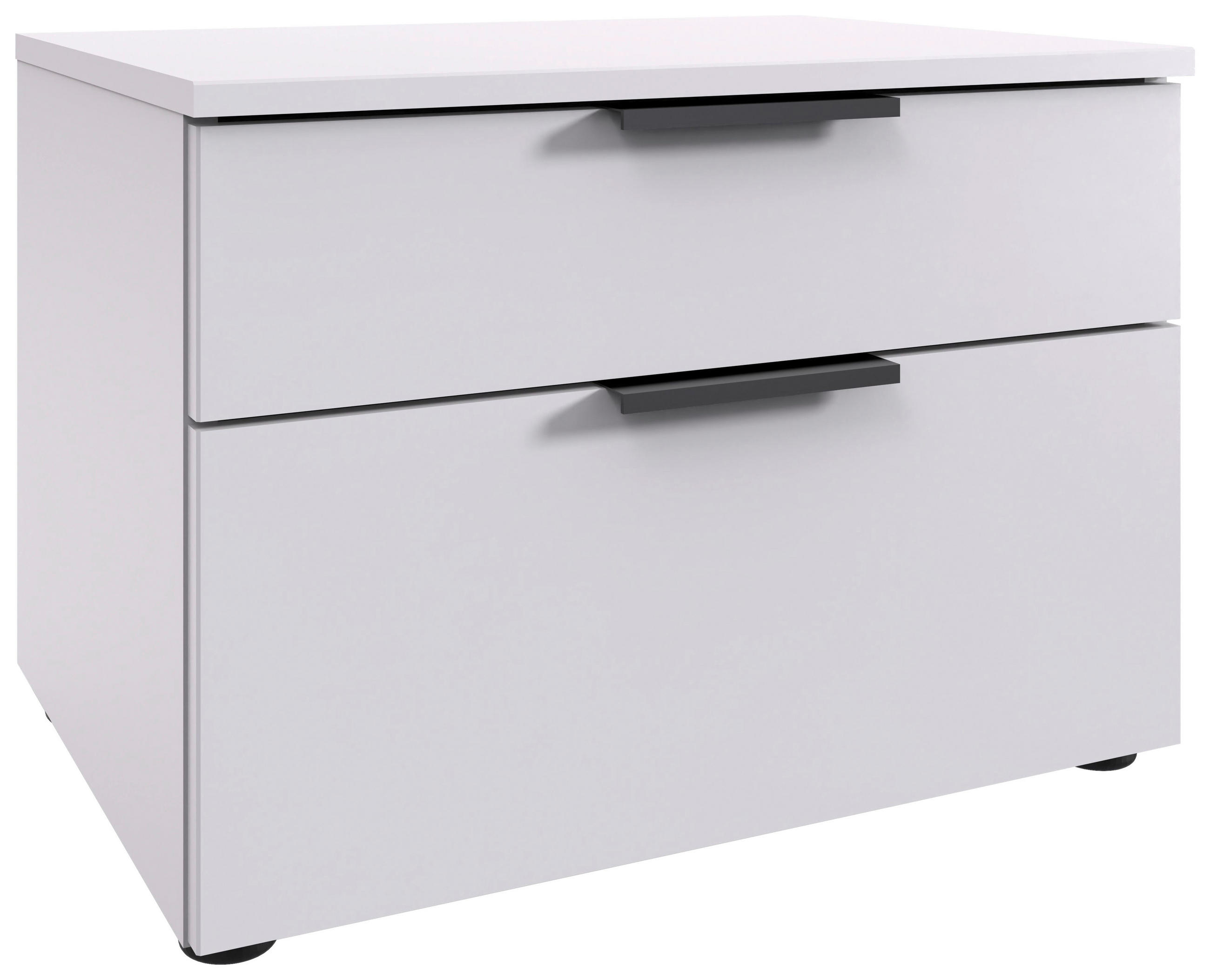 NACHTSCHRANK 54/47/41 cm  - Graphitfarben/Schwarz, Design, Holzwerkstoff/Kunststoff (54/47/41cm) - Boxxx