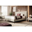 BOXSPRINGBETT 180/200 cm  in Creme  - Creme/Schwarz, Design, Holz/Holzwerkstoff (180/200cm) - Esposa