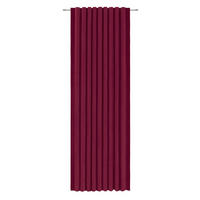 FERTIGVORHANG  - Dunkelrot, Basics, Textil (140/245cm) - Esposa