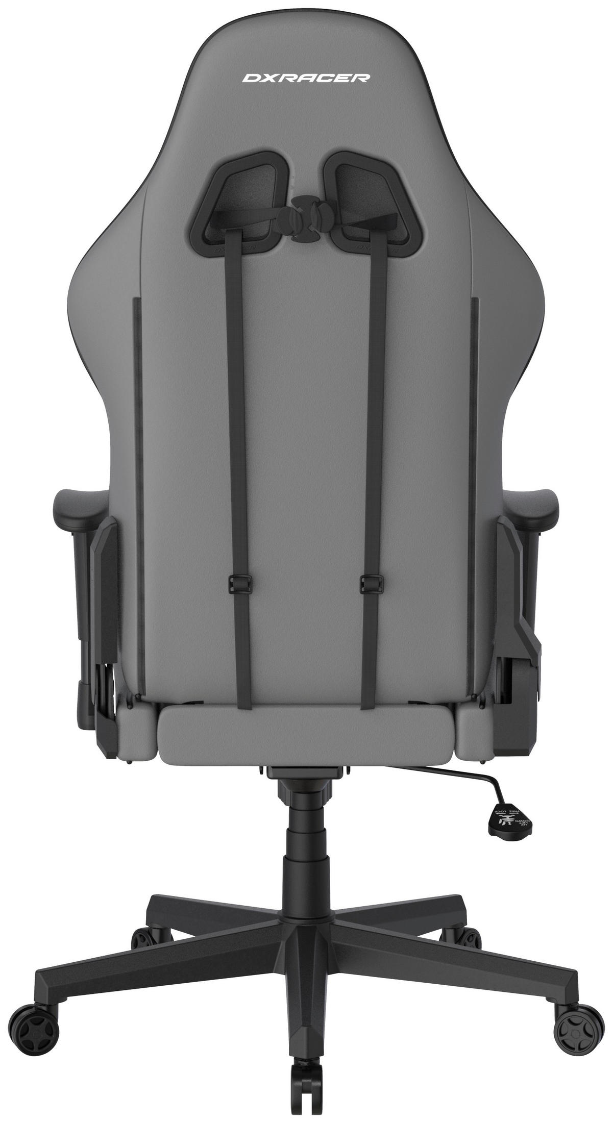 HERNÍ ŽIDLE, šedá, černá - šedá/černá, Moderní, textil/plast (67/126/67cm) - Dxracer