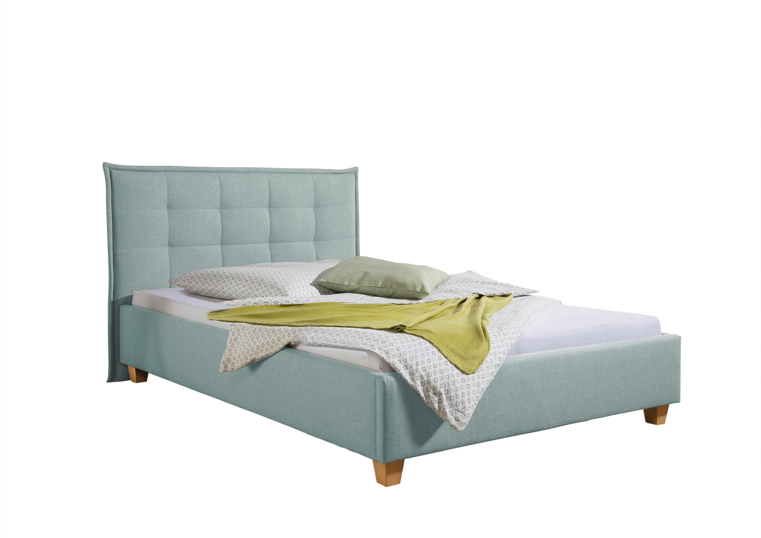 Livetastic Polsterbett Tracy Petrol 140x200 cm