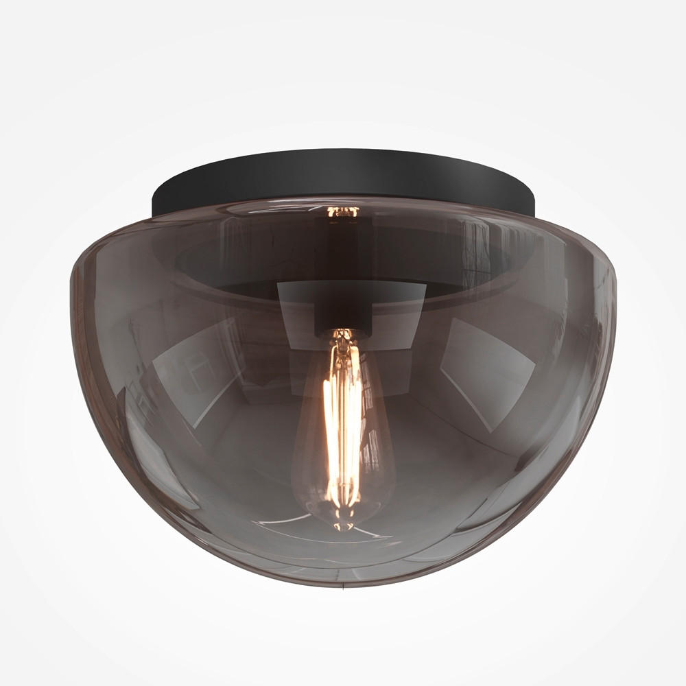 DECKENLEUCHTE 31,5 cm  - Schwarz, Basics, Metall (31,5cm) - MAYTONI