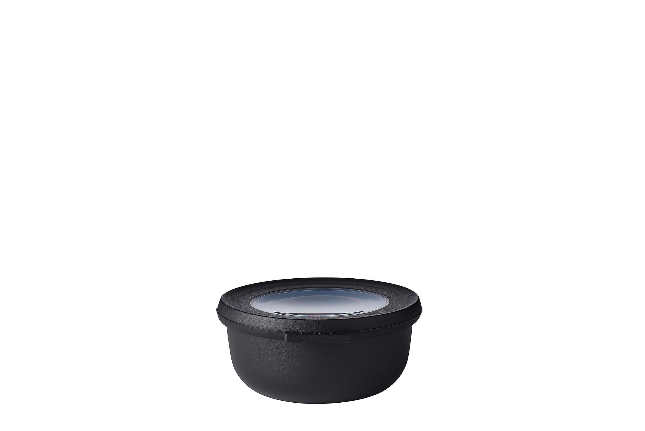 VORRATSDOSE CIRQULA   - Anthrazit/Schwarz, KONVENTIONELL, Kunststoff (13,5/12,5/5,8cm) - Mepal