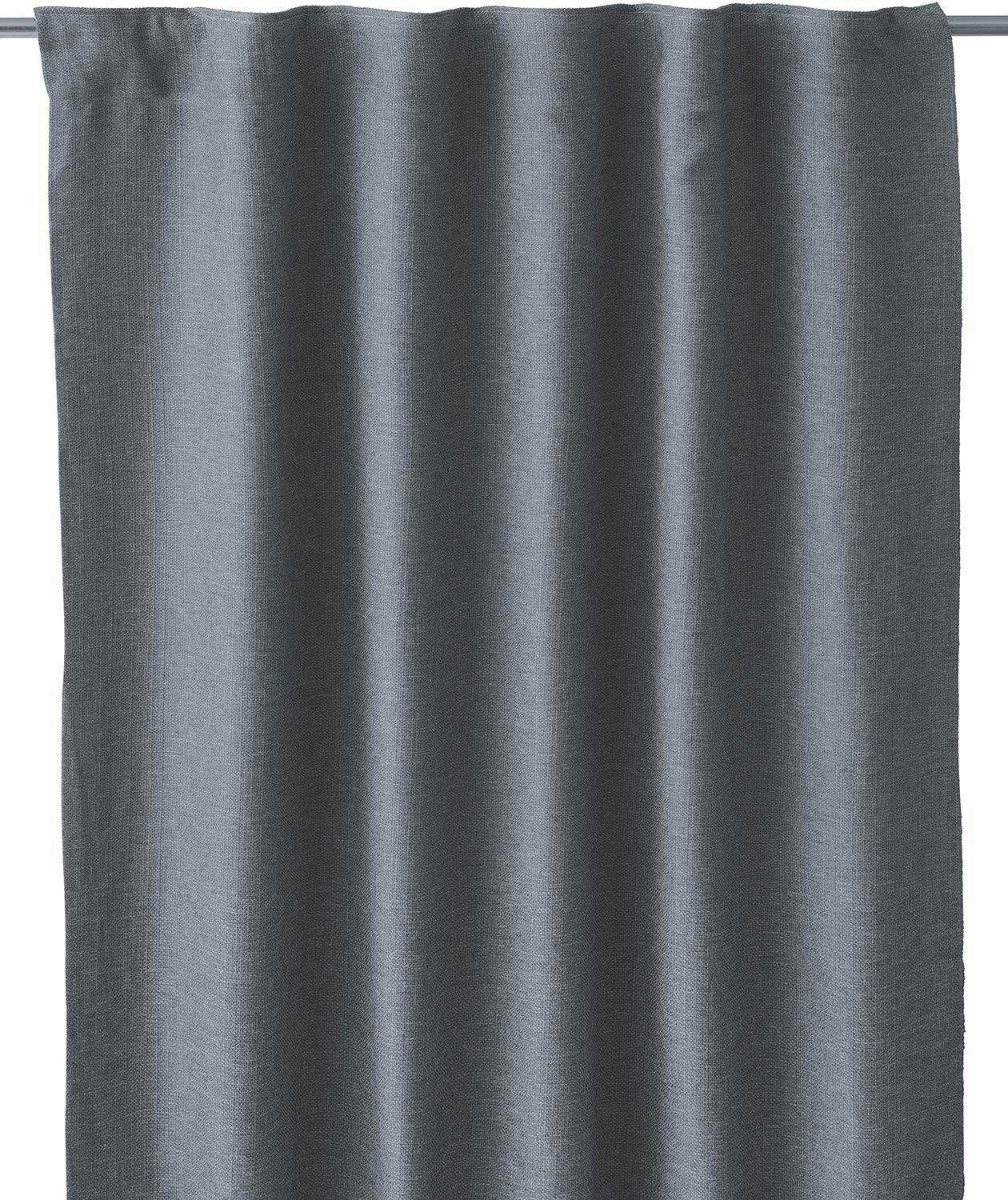 FERTIGVORHANG  halbtransparent   140/280 cm 2 Stück  - Grau, Basics, Textil (140/280cm) - Svanefors