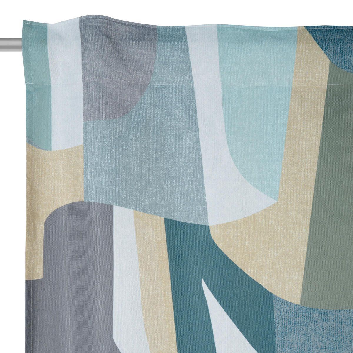 FERTIGVORHANG blickdicht  - Grün, Basics, Textil (140/245cm) - Esposa