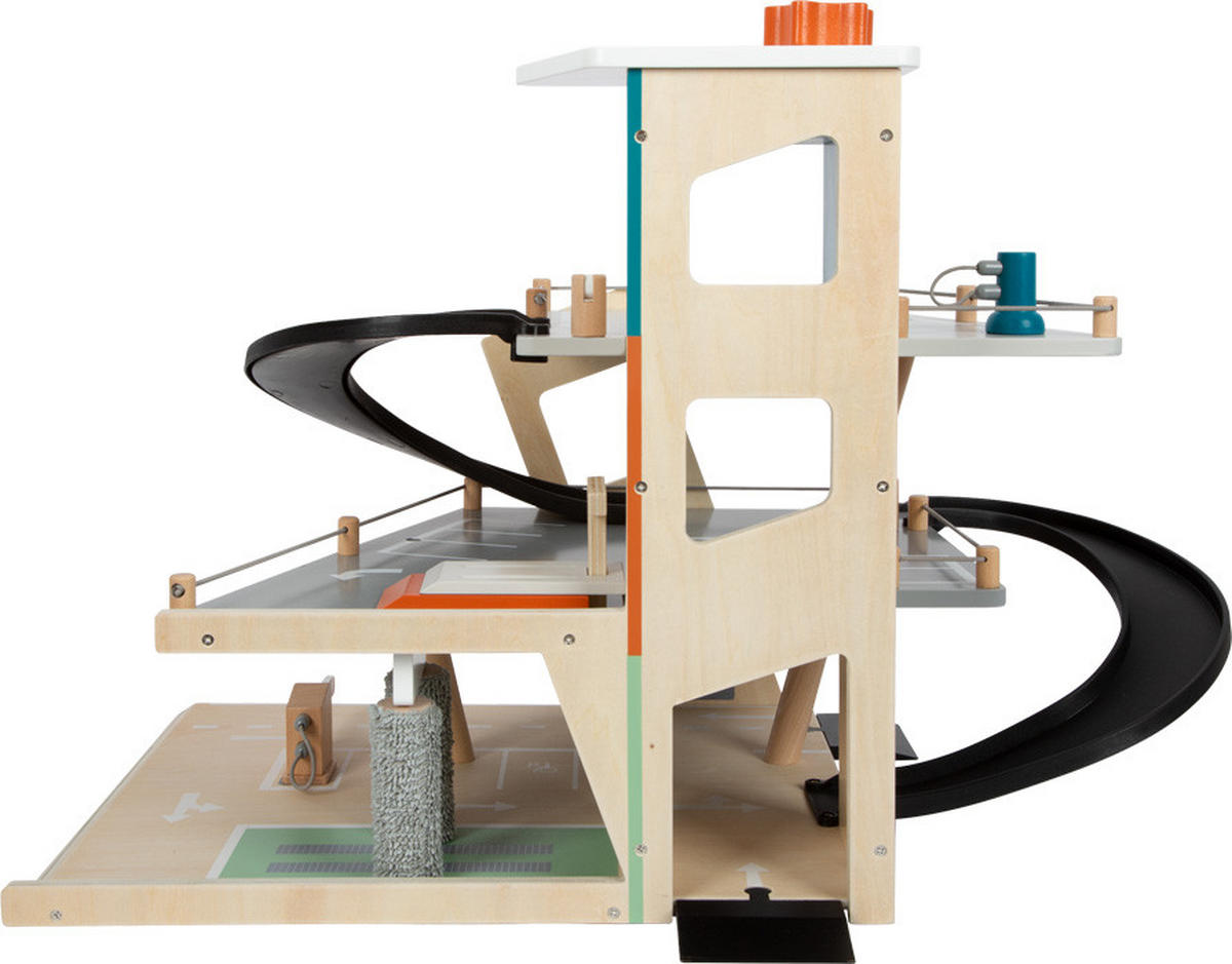 PARKGARAGE  - Multicolor, Basics, Holz/Kunststoff (62/43/36cm) - small foot