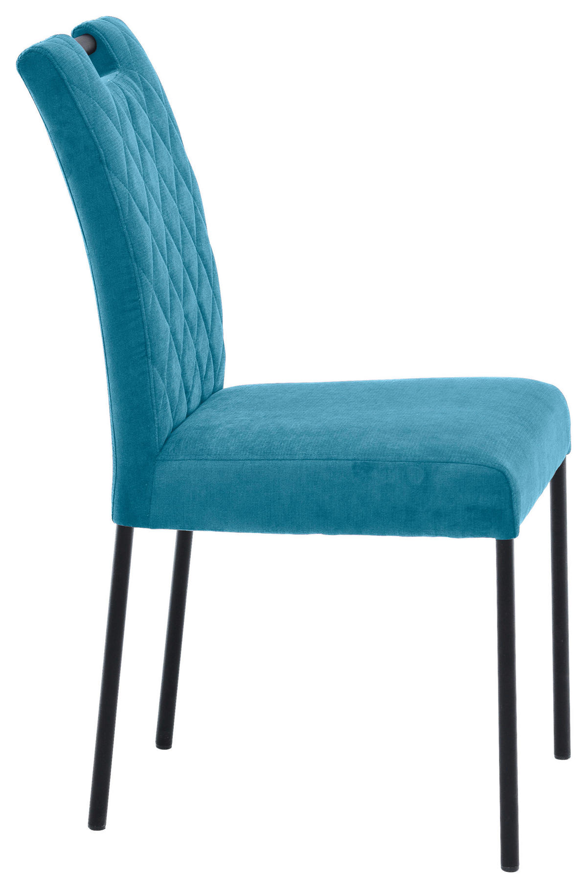 ŽIDLE, tyrkysová - černá/tyrkysová, Konvenční, kov/textil (46/91/61cm) - Carryhome