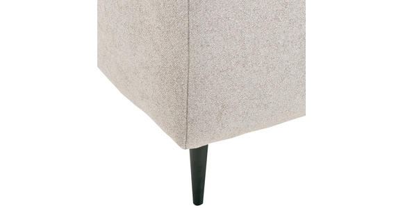 SCHLAFSOFA mit Liegefunktion, Schlafen auf Sitzhöhe, Rücken echt, Stoffauswahl Flachgewebe Braun - Schwarz/Braun, KONVENTIONELL, Textil/Metall (197/75/100cm) - Carryhome