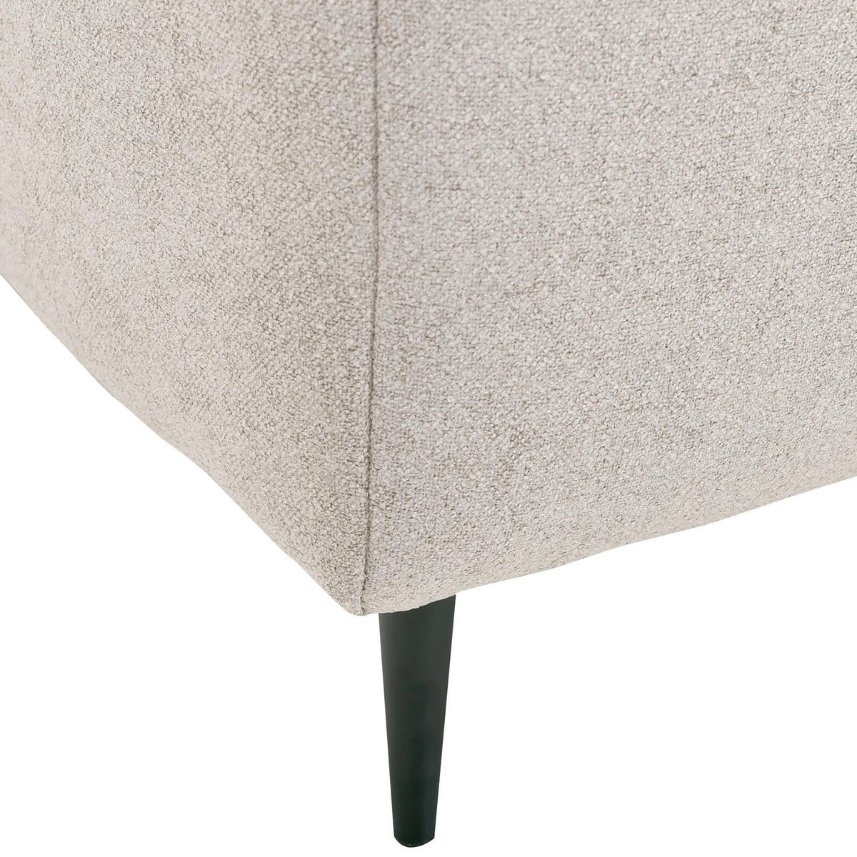 SCHLAFSOFA in Flachgewebe Braun  - Schwarz/Braun, Konventionell, Textil/Metall (197/75/100cm) - Carryhome