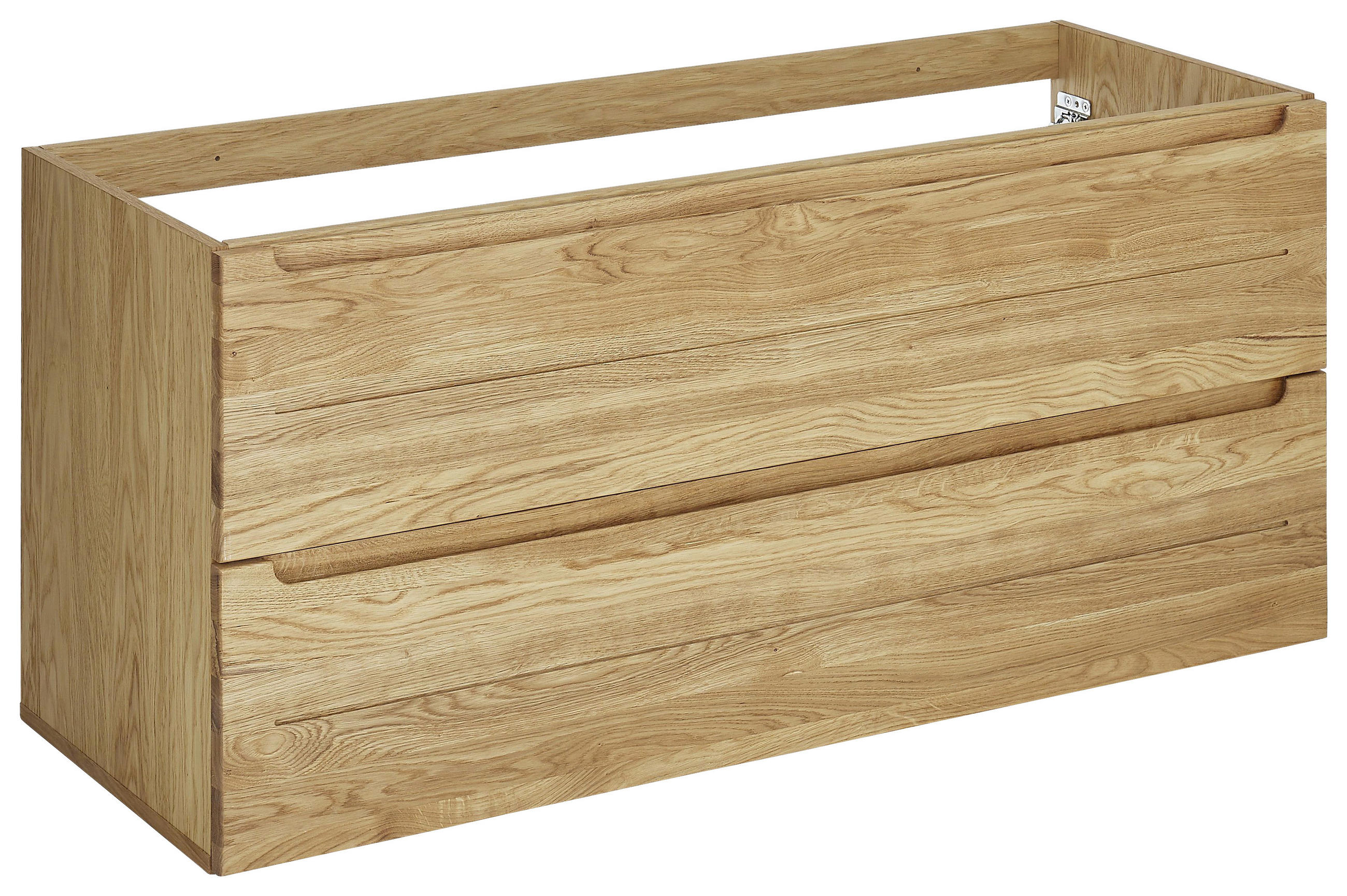 Linea Natura Waschbeckenunterschrank Eiche 120x54x46 cm
