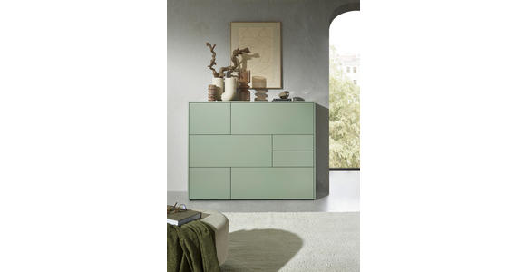 HIGHBOARD  in 139/109/41 cm  - Eichefarben/Schwarz, Design, Holzwerkstoff/Kunststoff (139/109/41cm) - Voleo