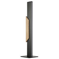 LED-TISCHLEUCHTE   - Eiche Bianco/Schwarz, Natur, Holz/Kunststoff (56/12/12cm)