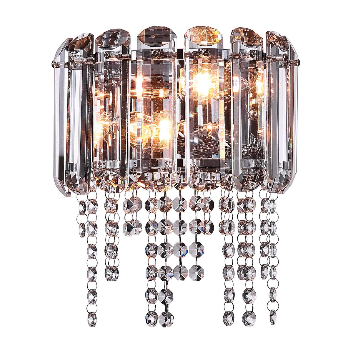 WANDLEUCHTE - Chromfarben, Trend, Metall (26/23,5/12,5cm) - MAYTONI