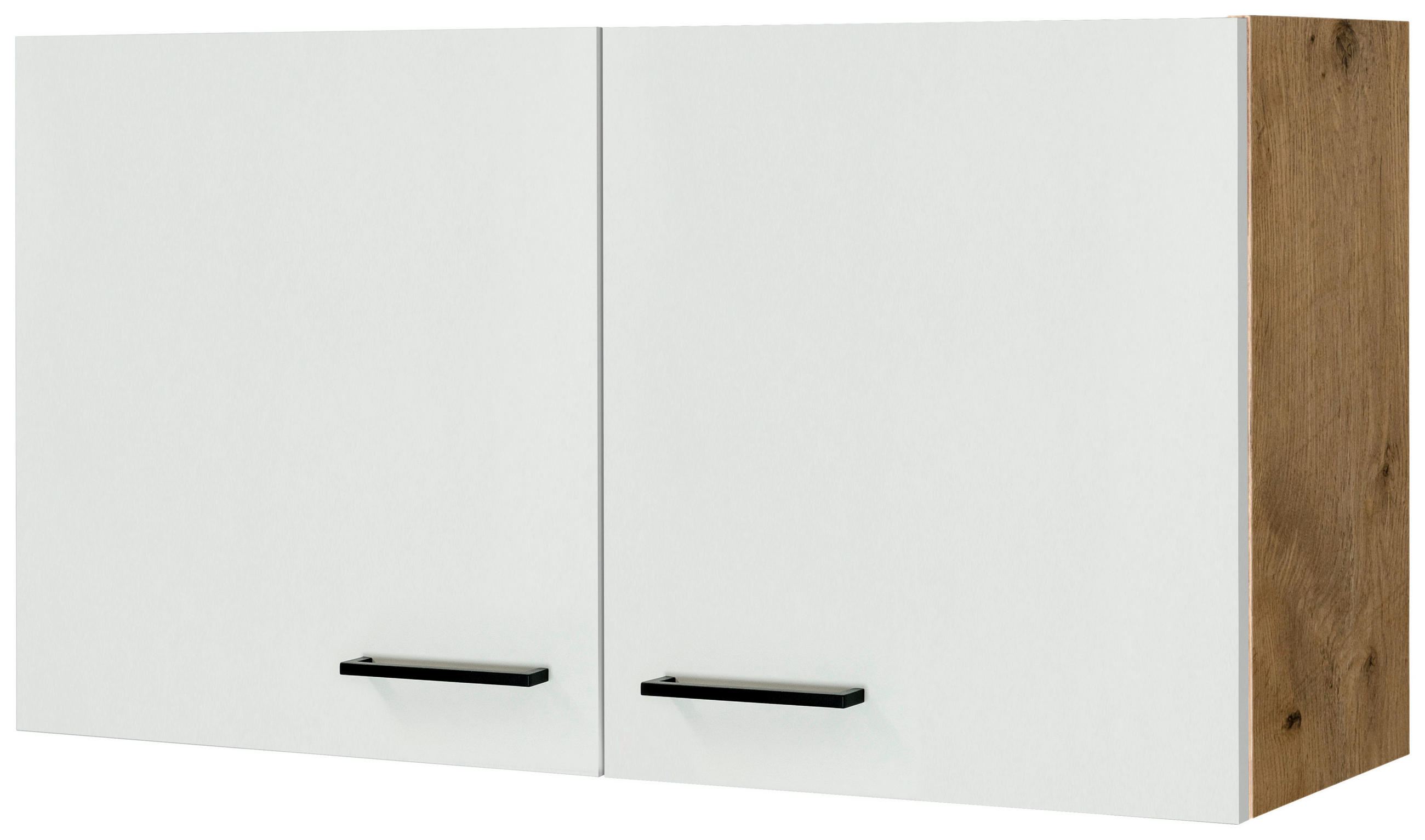 KÜCHENOBERSCHRANK 100/54,8/32 cm  in Eichefarben, Magnolie  - Eichefarben/Magnolie, KONVENTIONELL, Holzwerkstoff/Metall (100/54,8/32cm) - FlexWell