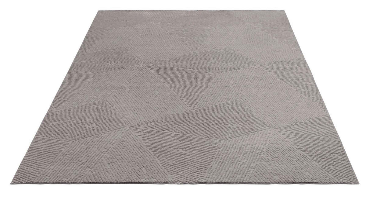 WEBTEPPICH 300/400 cm Stilo Hellgrau rechteckig  - Hellgrau, Basics, Textil (300/400cm) - Novel