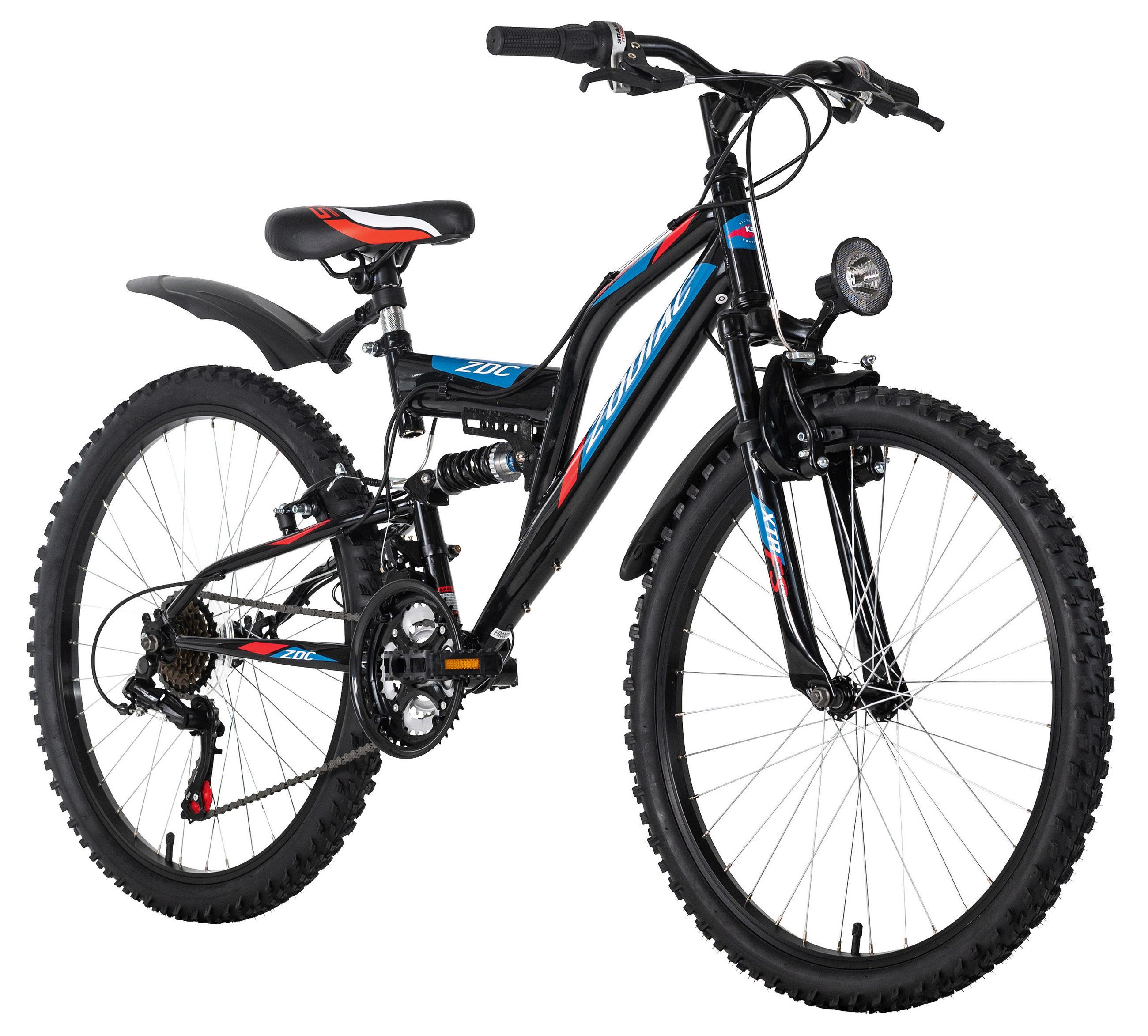 KINDERFAHRRAD 20 Zoll  - Schwarz, Basics, Metall - Atrigo