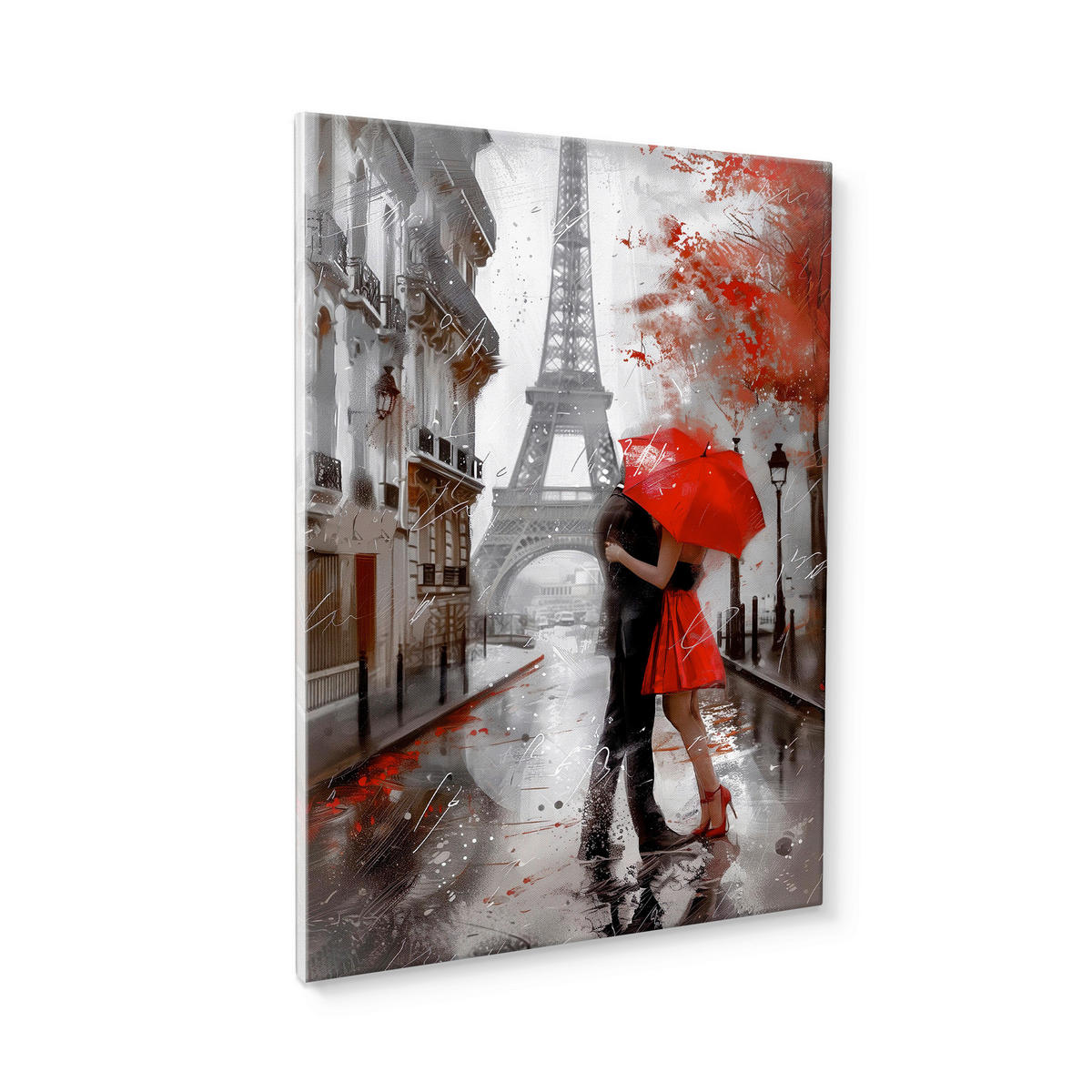 LEINWANDBILD Städte, Menschen 70/100 cm  - Multicolor, Basics, Holz/Textil (70/100cm)