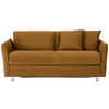 SCHLAFSOFA in Textil Bronzefarben  - Chromfarben/Bronzefarben, Modern, Textil/Metall (194/85/100cm) - Bali