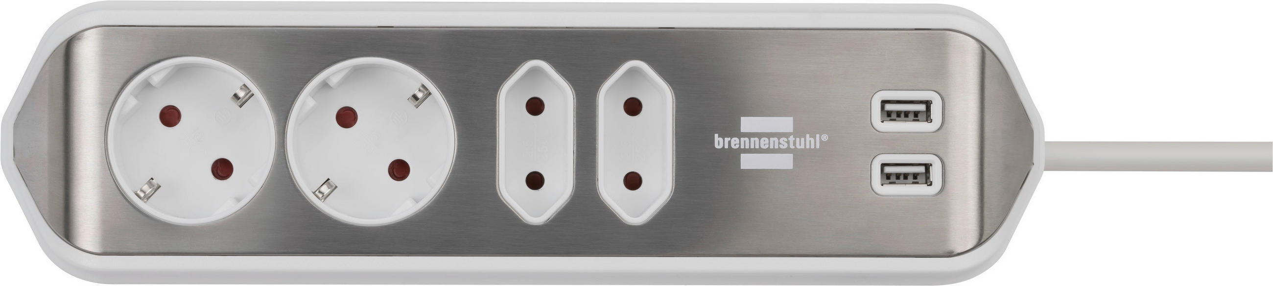 STECKDOSENLEISTE - Basics, Kunststoff (10/7/30cm) - Brennenstuhl