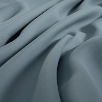 Material Perdele Și Draperii opac  - gri albastru, Basics, textil (310cm)