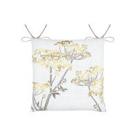 JASTUK ZA STOLICU    ORIANA  - krem, Osnovno, tekstil (38/38cm)