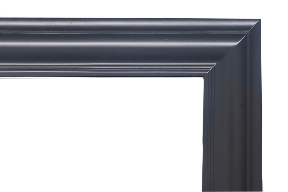 WANDSPIEGEL 78/180/4 cm    in rechteckig  - Schwarz, ROMANTIK / LANDHAUS, Glas/Holz (78/180/4cm) - Carryhome