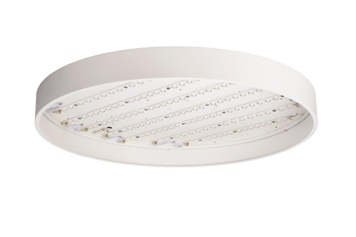 LED-DECKENLEUCHTE Menkar 60/60/9 cm   - Weiß, KONVENTIONELL, Metall (60/60/9cm)