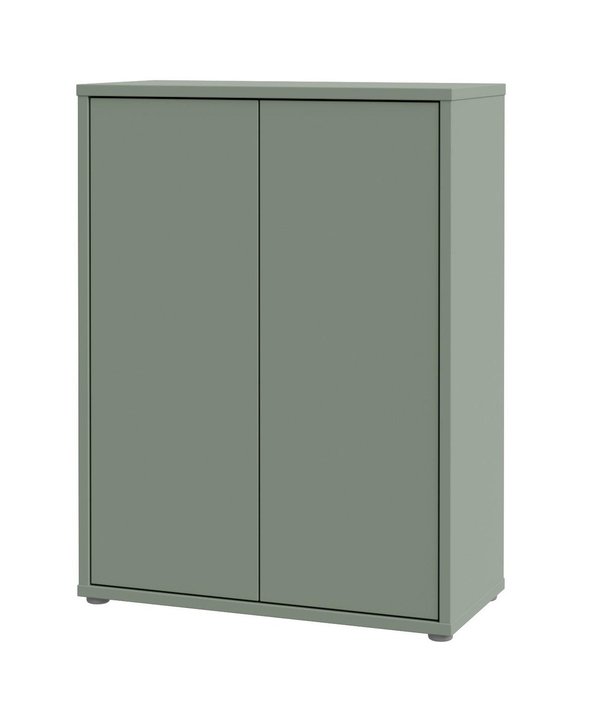 SCHUHSCHRANK Salbeigrün  - Salbeigrün/Grau, MODERN, Holzwerkstoff/Kunststoff (75/100/35cm) - Xora