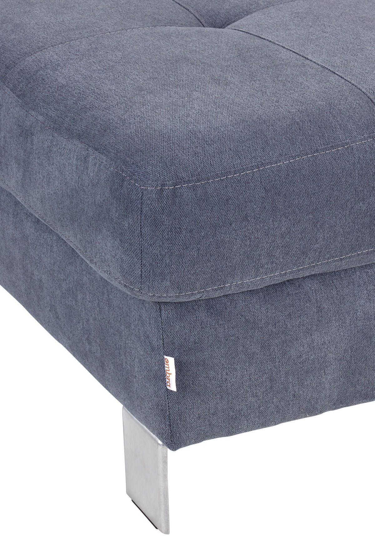PALL i textil blågrå  - blågrå, Modern, metall/textil (90/44/73cm) - MID.YOU