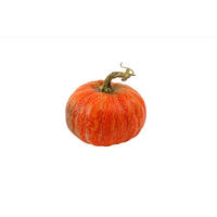 Dovleac Decorativ - portocaliu, Basics, plastic (14,0/12,0/14,0cm)