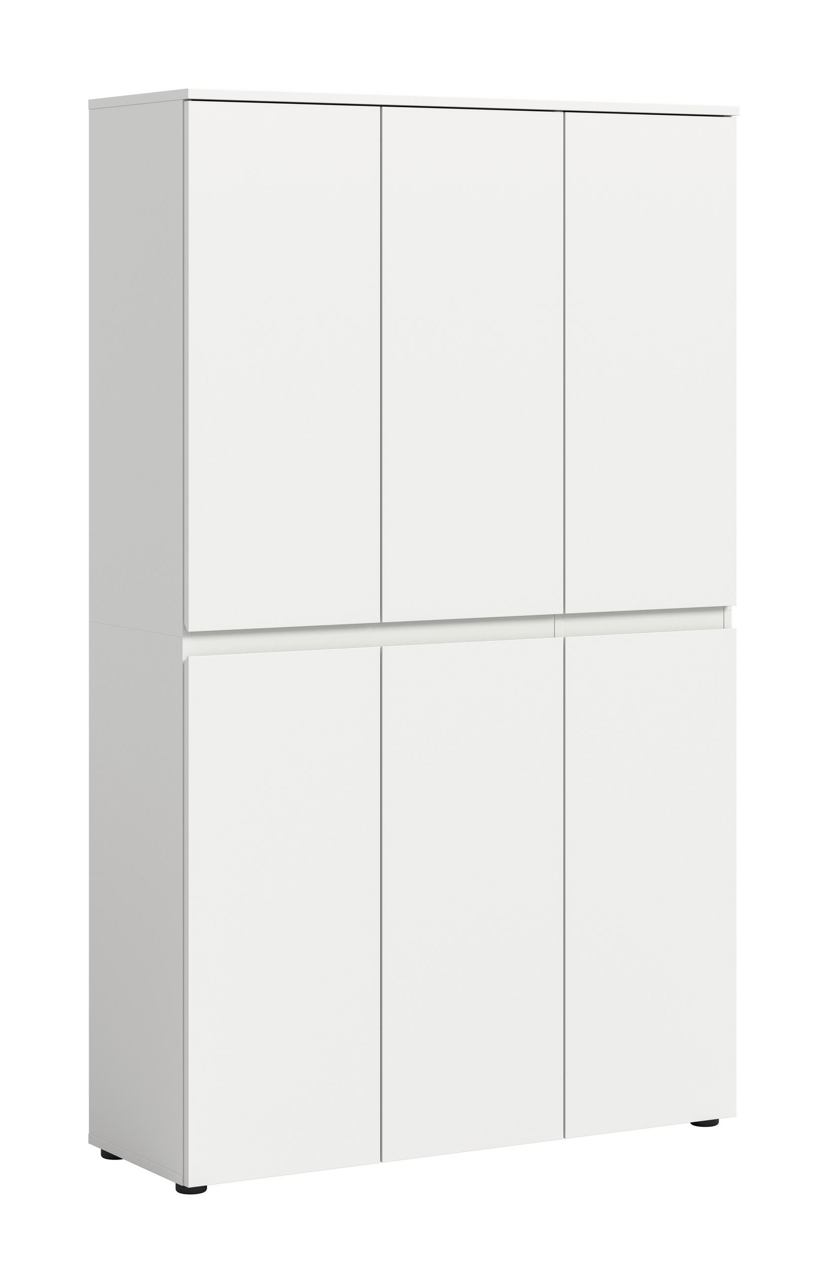 SKOSKÅP i 105/175/37 cm vit 175/105/37 cm