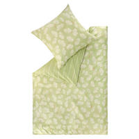 WENDEBETTWÄSCHE Esprit Bentul lime green Satin 155/220 cm  - Creme/Hellgrün, Design, Textil (155/220cm) - Esprit