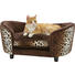 HUNDESOFA - Hellbraun/Dunkelbraun, KONVENTIONELL, Textil (85/38/52cm)