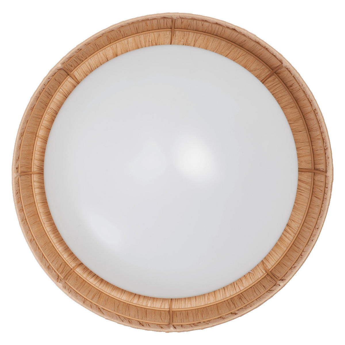 LED-DECKENLEUCHTE 40/12 cm   - Braun, Natur, Naturmaterialien/Metall (40/12cm) - Ledvance
