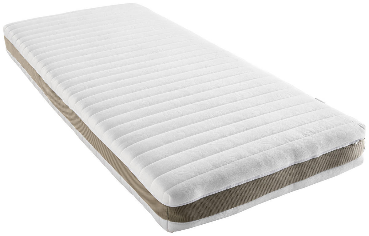 KOMFORTSCHAUMMATRATZE 90/200 cm Höhe ca. 20 cm  - Basics, Textil (90/200cm) - Sleeptex