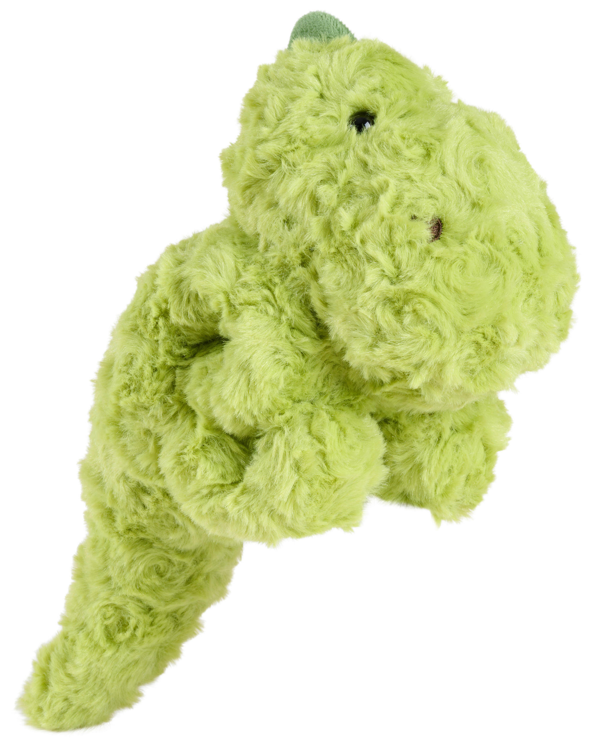 KUSCHELTIER Klammertier Dino 24 cm  - Grün, Basics, Textil/Metall (24cm) - My Baby Lou