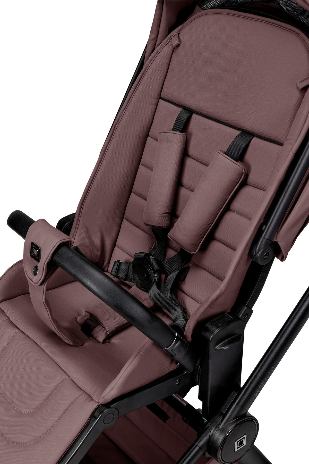 KOMBIKINDERWAGEN  K26  Tonka  - Schwarz/Braun, Basics, Textil (96/57/114cm) - Moon