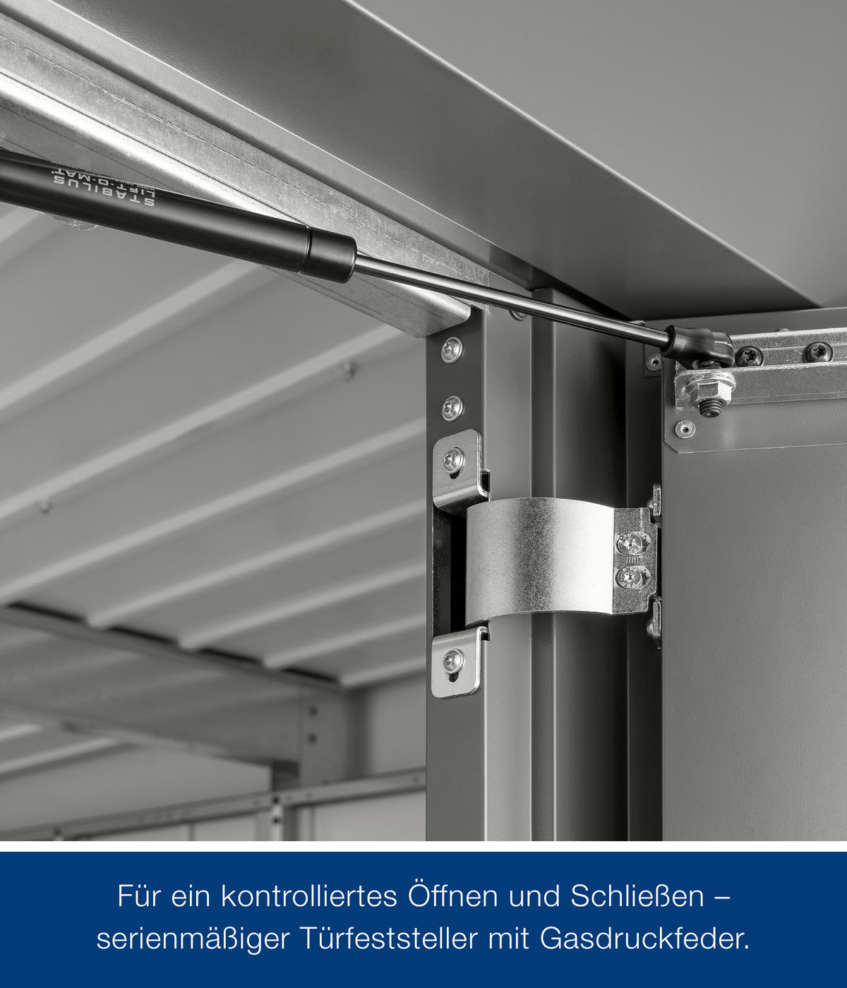 GERÄTEHAUS 189/219/181 cm  - Alufarben, Basics, Metall (189/219/181cm)