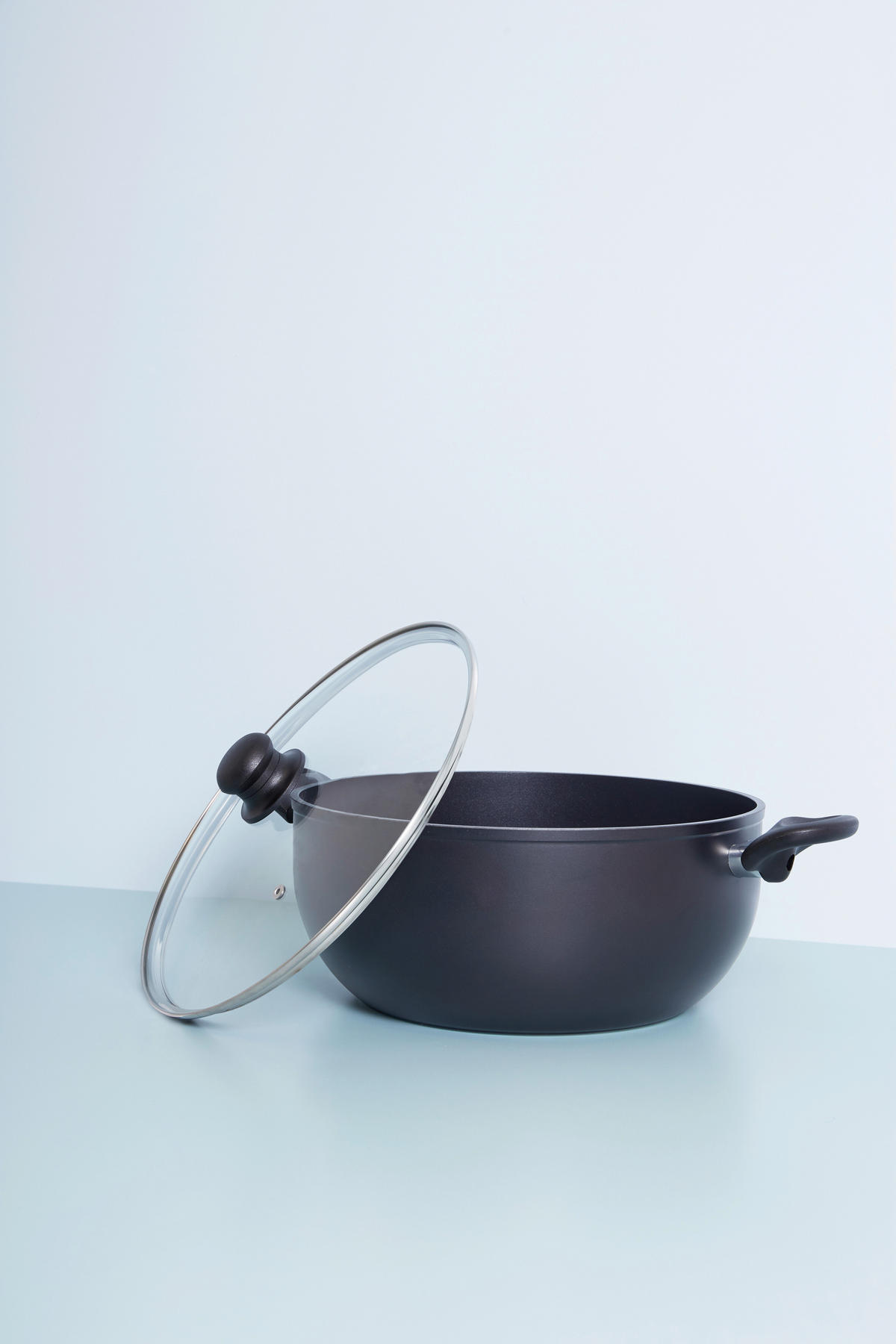 BUFFÉTGRYTA - svart, Basics, metall/glas (7,5l)