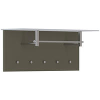 GARDEROBENPANEEL  in 102/41/33 cm  - Taupe, Design, Glas/Holzwerkstoff (102/41/33cm) - Moderano