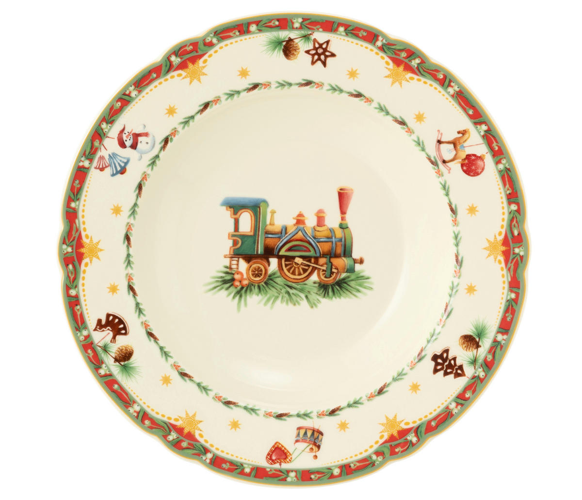 GLOBOKI KROŽNIK   keramika  23 cm       - Basics, keramika (23cm) - Seltmann Weiden