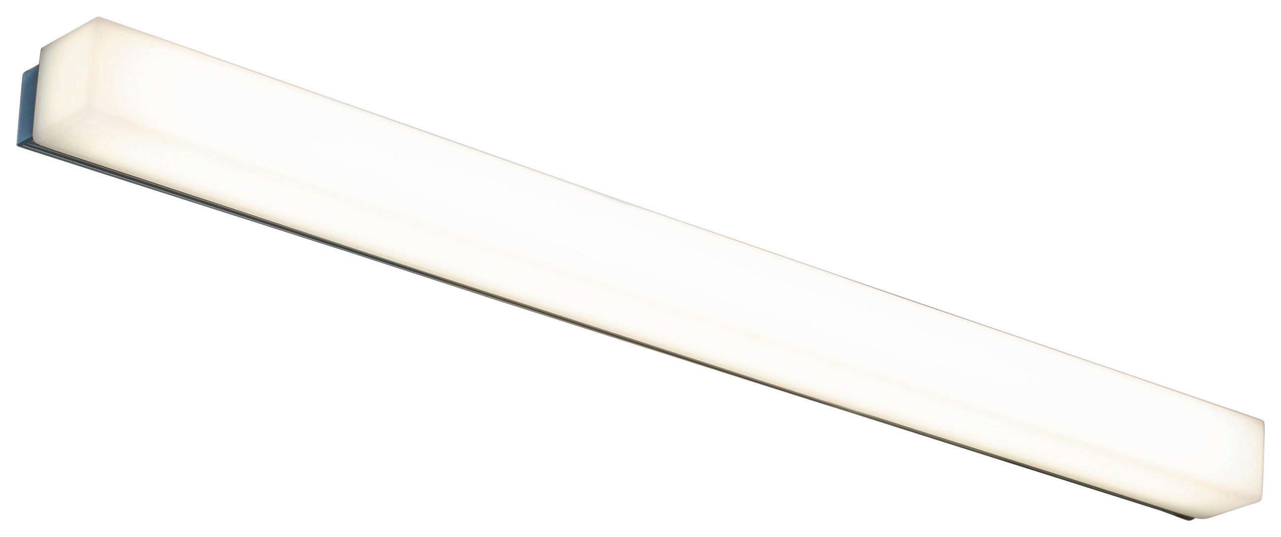 AUFBAULEUCHTE 59/6,5/4 cm   - Basics, Kunststoff/Metall (59/6,5/4cm)